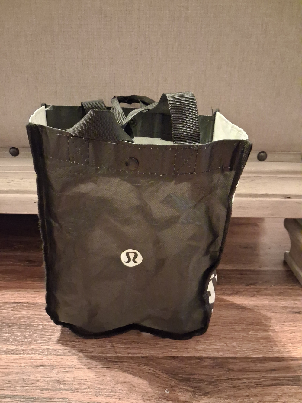 lululemon athletica Black Compact Duffel Tote
